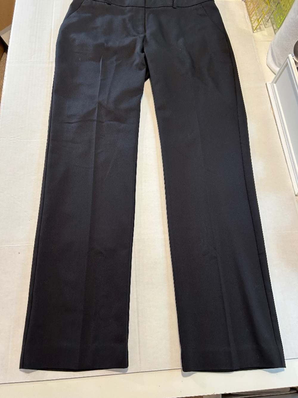 Apt. 9 Torie Black Straight Leg Dress Trousers 10